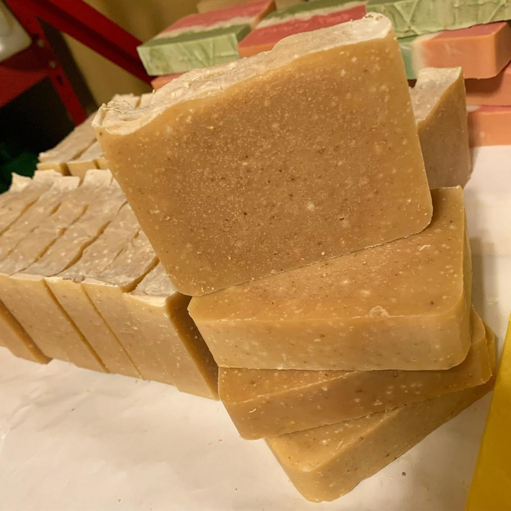 Oatmeal, Goat milk &Honey Bars